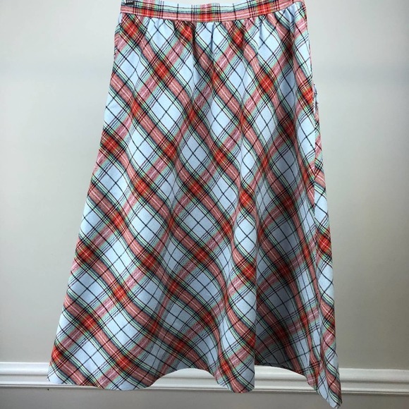Vintage Plaid Skirt w/ POCKETS Union Label - Picture 3 of 5